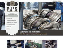 Tablet Screenshot of pjstransmissions.com
